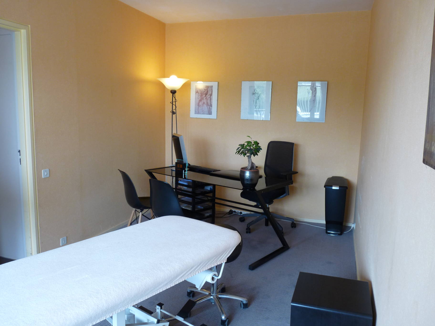 Vue d'ensemble du cabinet d'ostéopathie